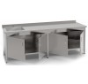 Стол-тумба с ванной моечной КИЙ-В СТМВ-1С-4ДР