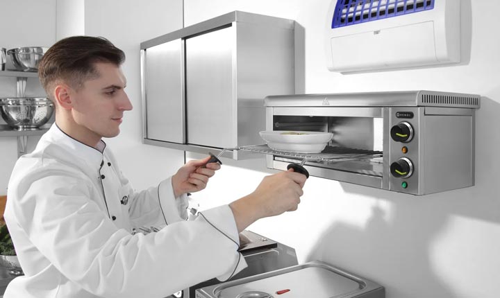 Гриль саламандер настенный Hendi 264119