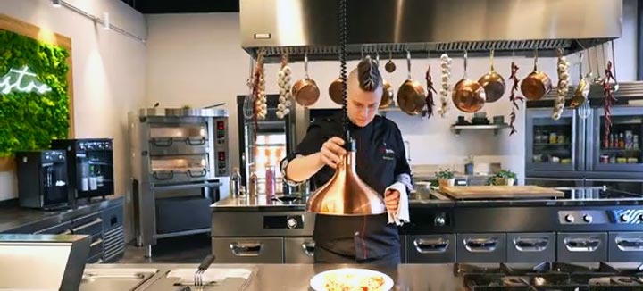 Лампа для підігріву готових страв GGM Gastro WLH290-R