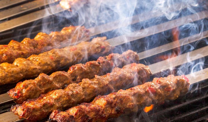 Медный гриль для древесного угля GGM Gastro KGOA15