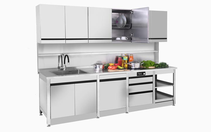 Кухня из нержавеющей стали КИЙ-В